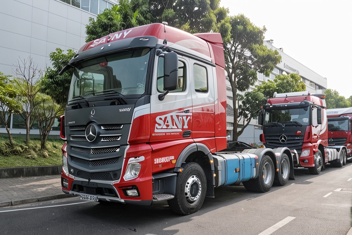 Седельный тягач Sany D495A 4x2