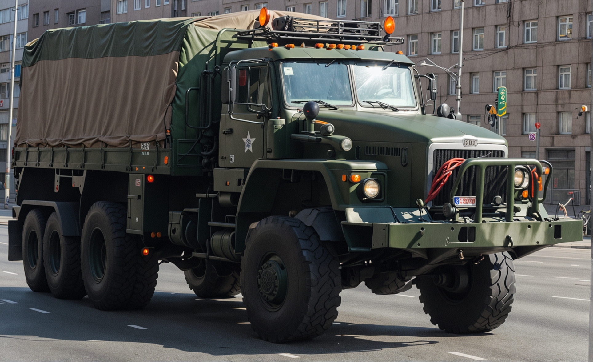 Автомобиль Урал-4320