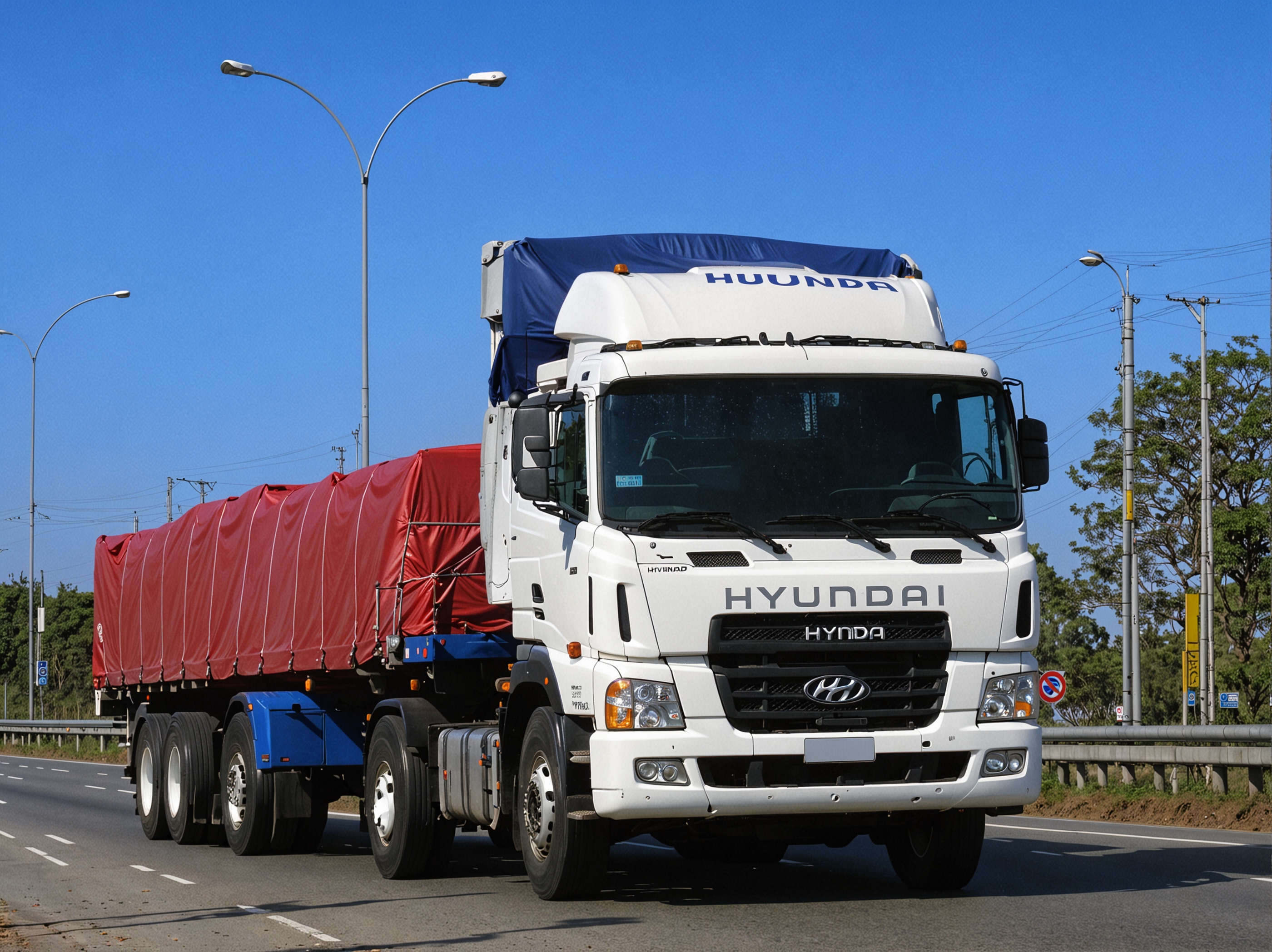 Седельный тягач Hyundai HD-1000