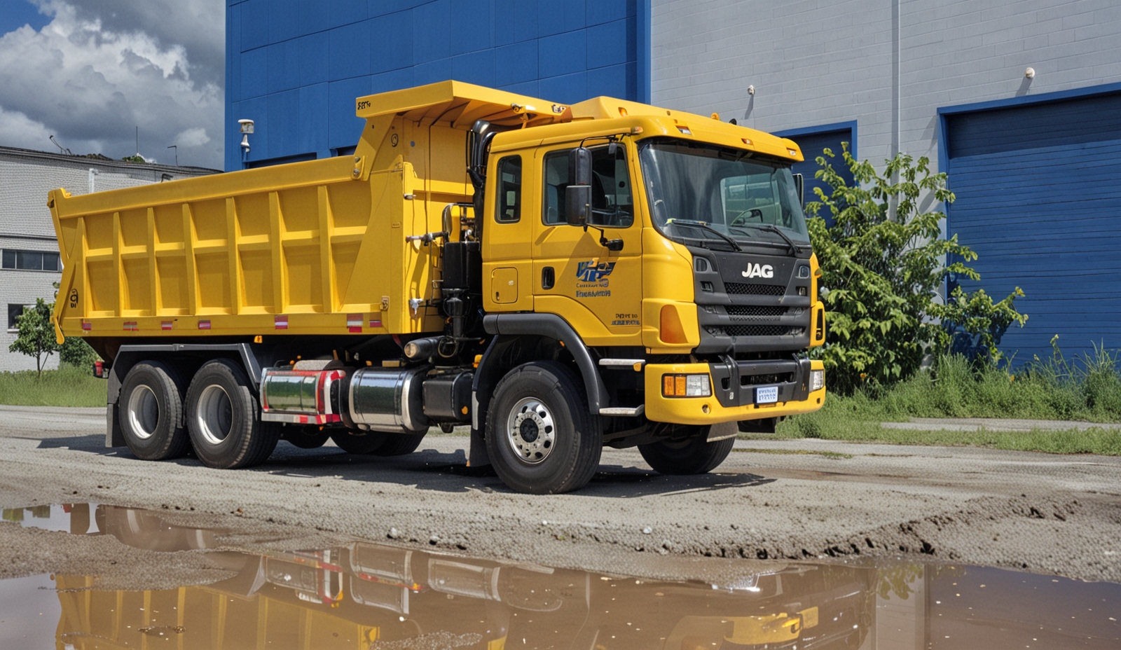 Самосвал JAC N-350