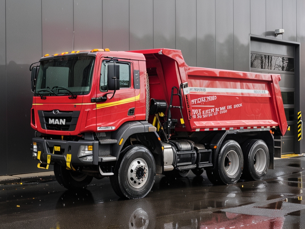 Грузовик MAN TGA 6x4