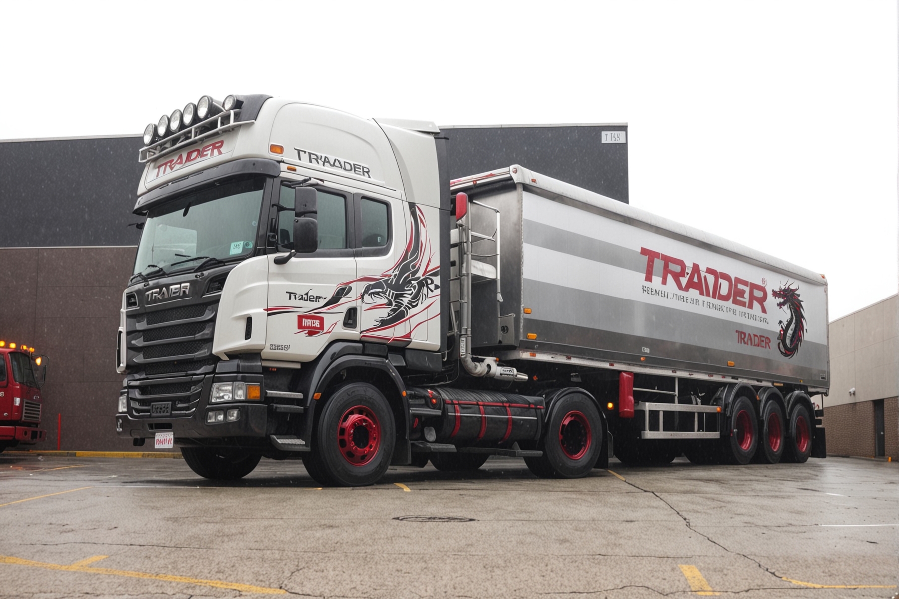 Тягач Scania Griffin