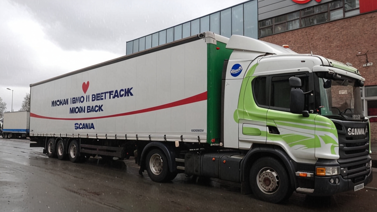 Scania G340 на метане
