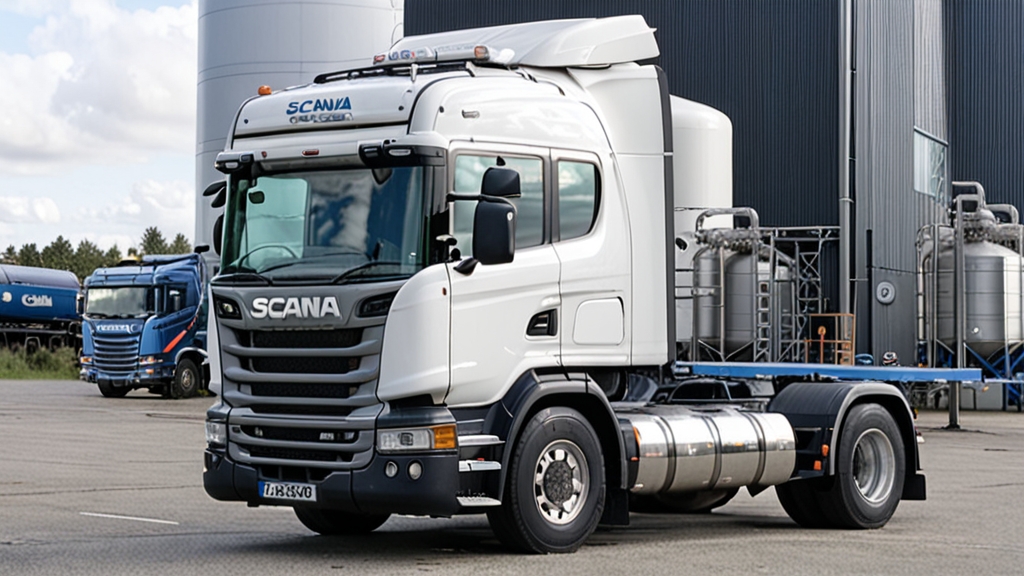 Scania G340 на метане