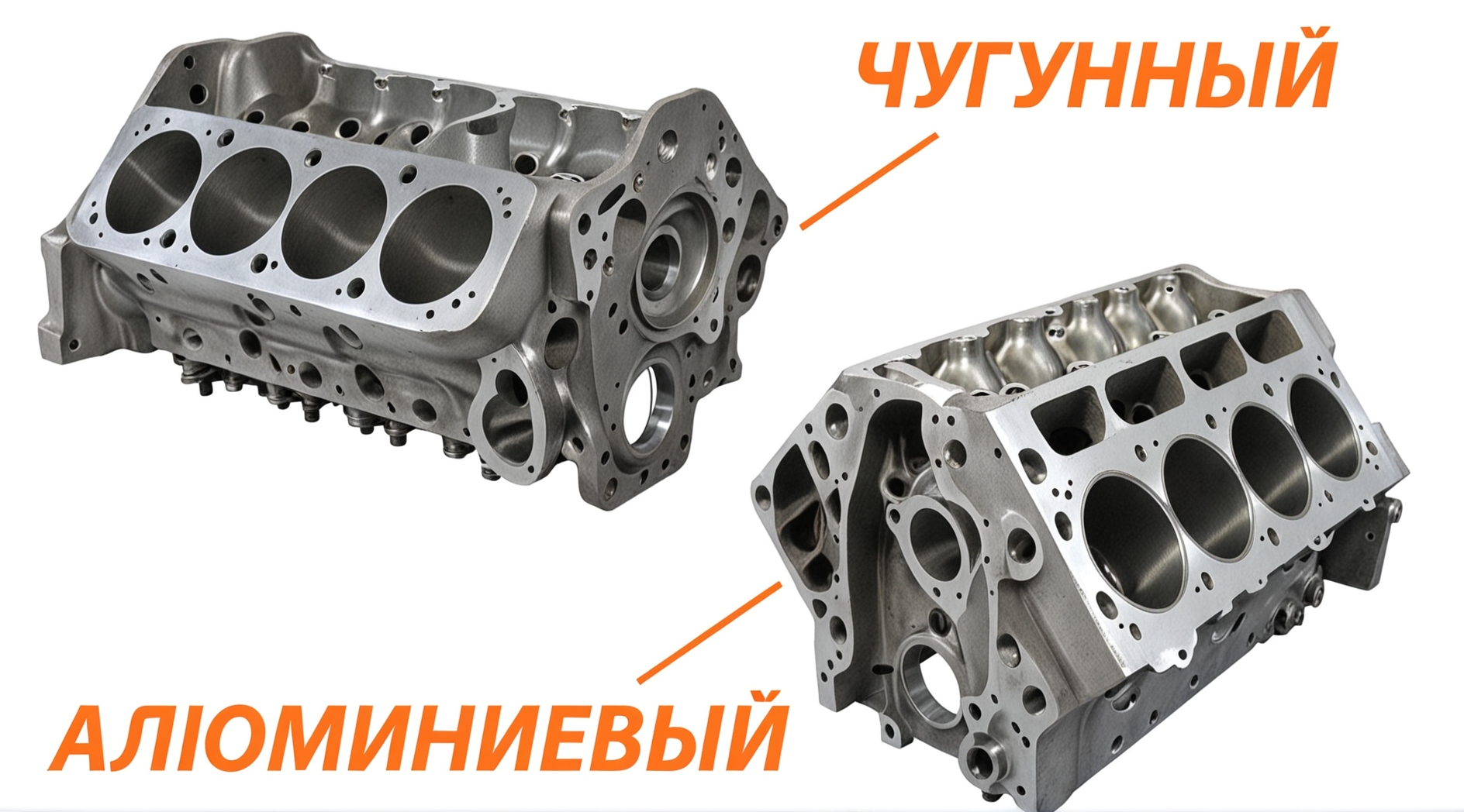 Блок цилиндров двигателя