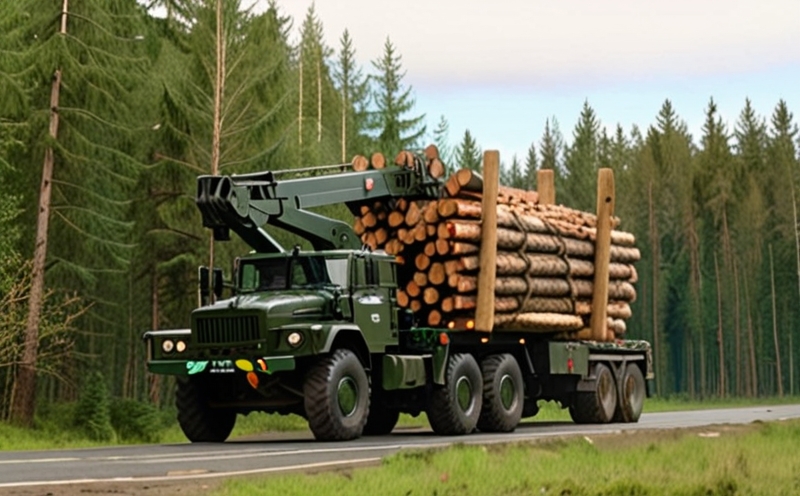 Лесовоз Урал-4320 с манипулятором
