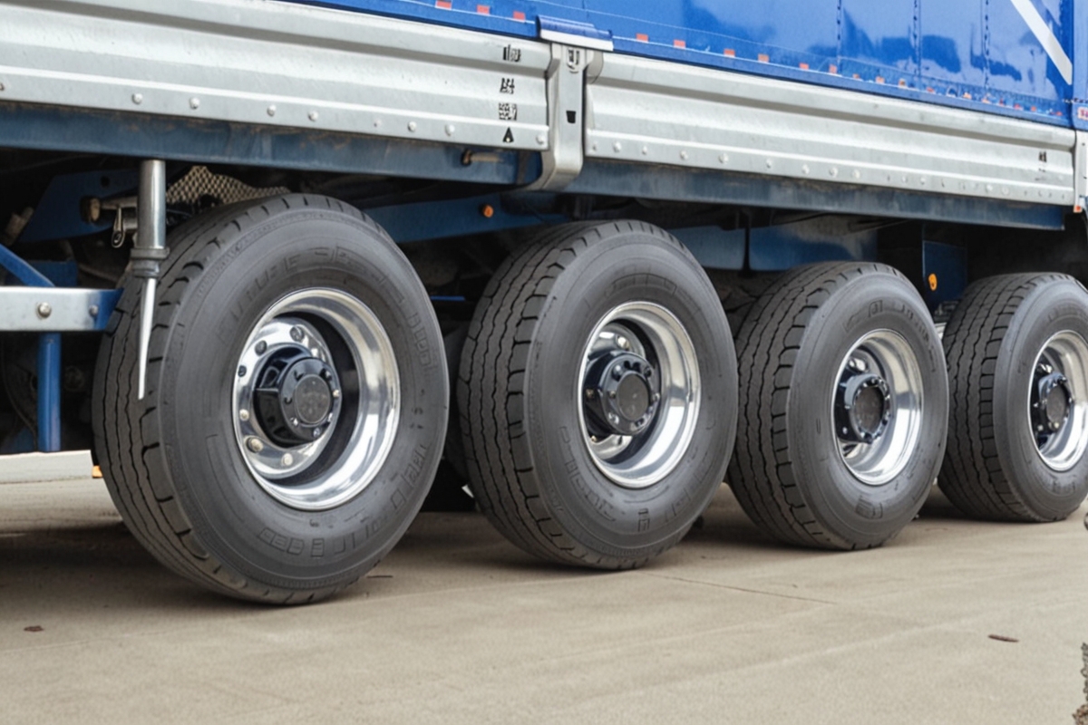 Подъемная ось у грузовика