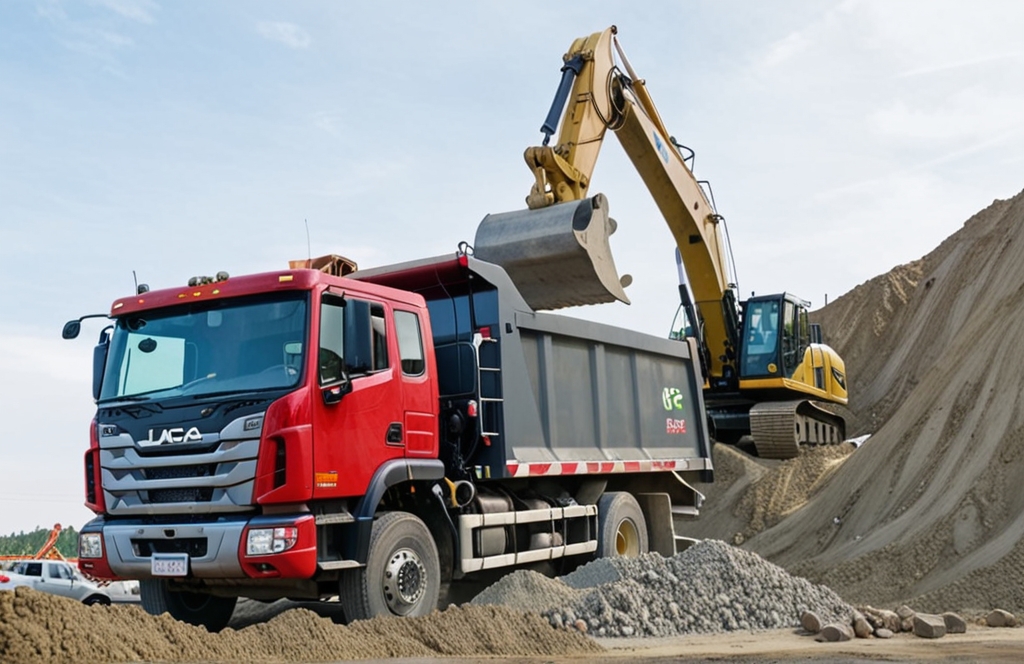 Самосвал JAC N-350