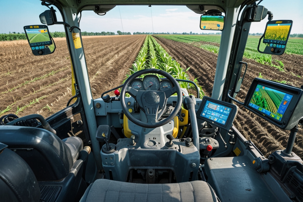 кабина трактора 