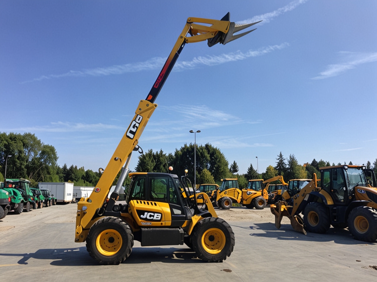 Погрузчики JCB AGRI Loadall