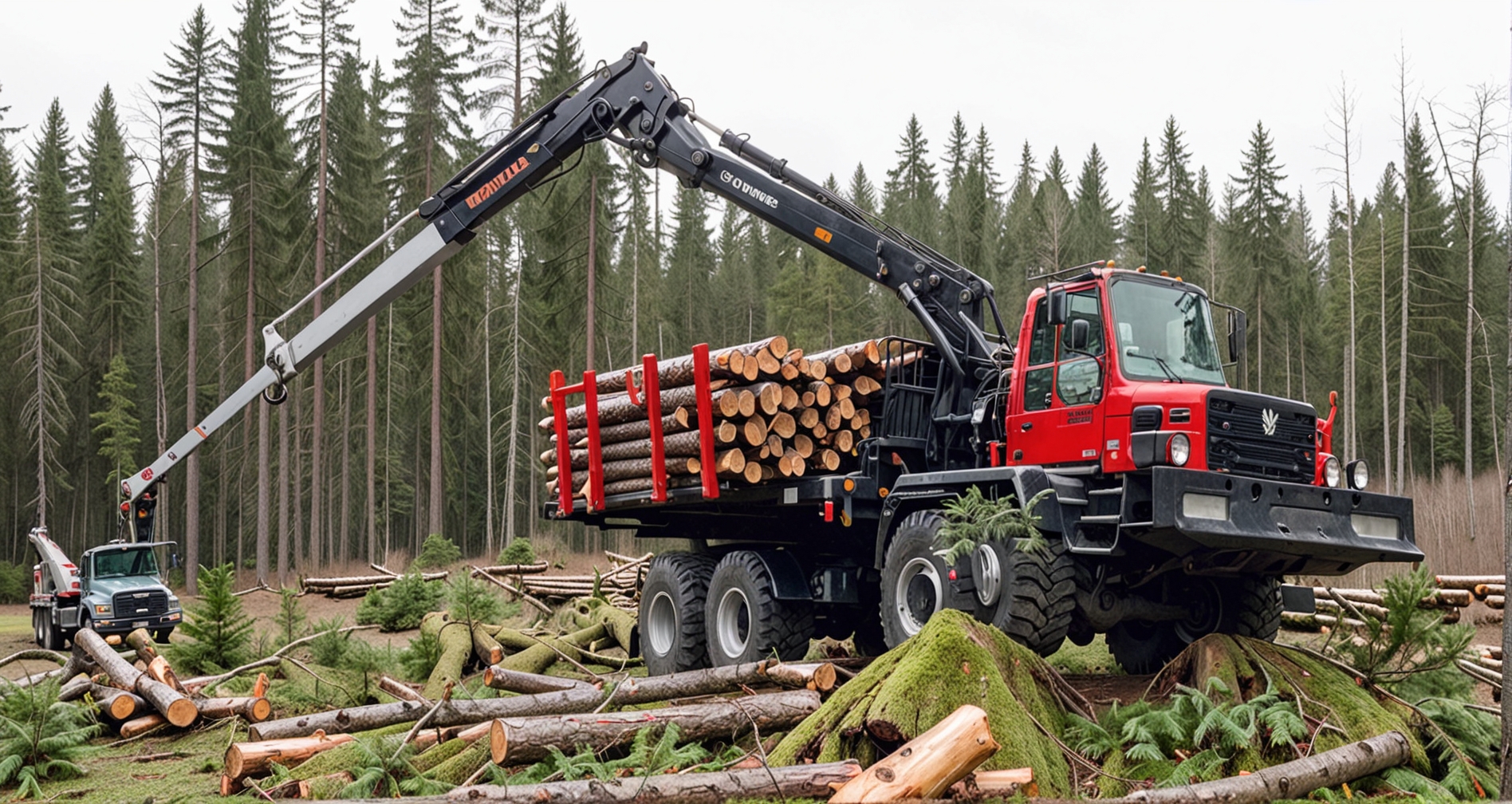 Форвардер Komatsu 875