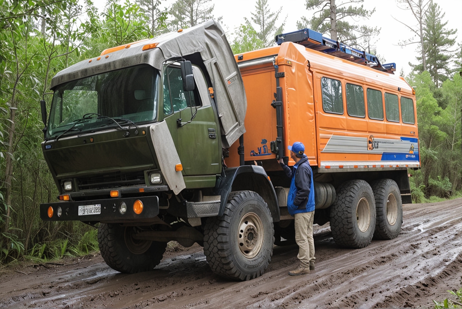 вездеход Камаз 6250