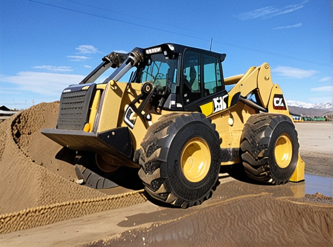 Трелевочный трактор Caterpillar 525