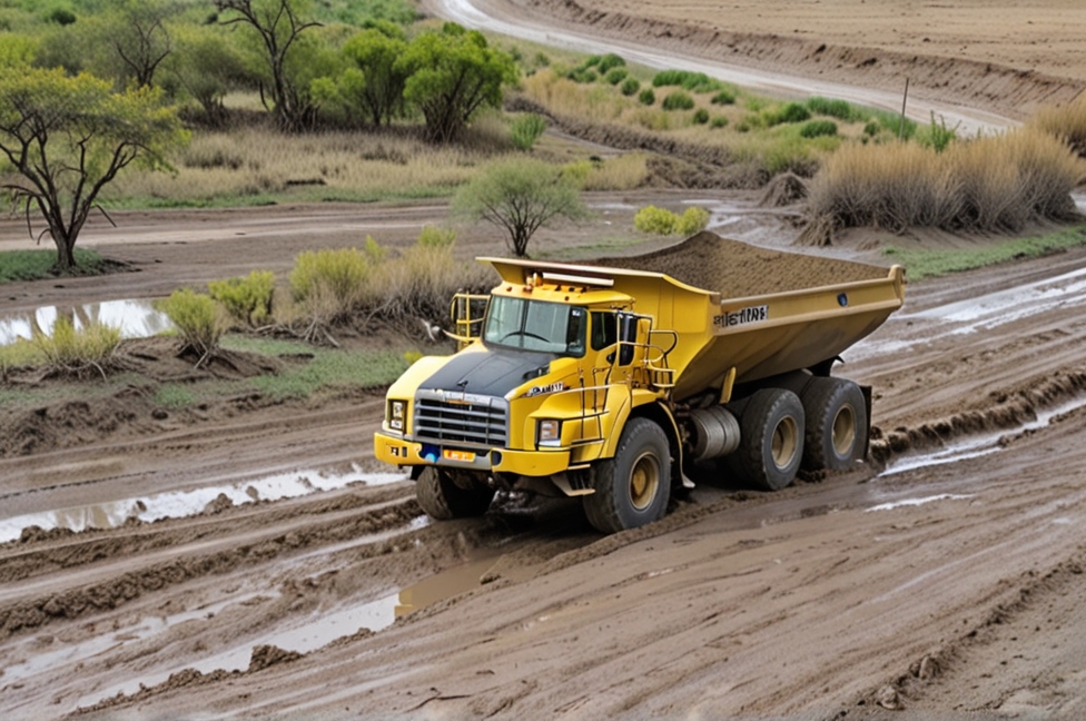 Самосвал Komatsu HM400-5