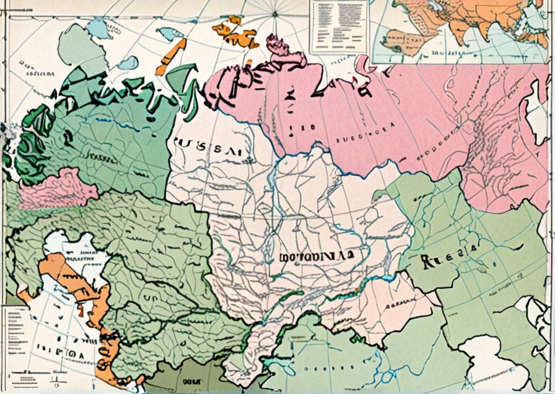 Карта железных дорог России 1914 года