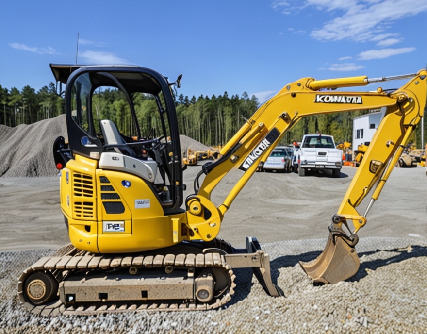 мини-экскаватор Komatsu PC35MR-3