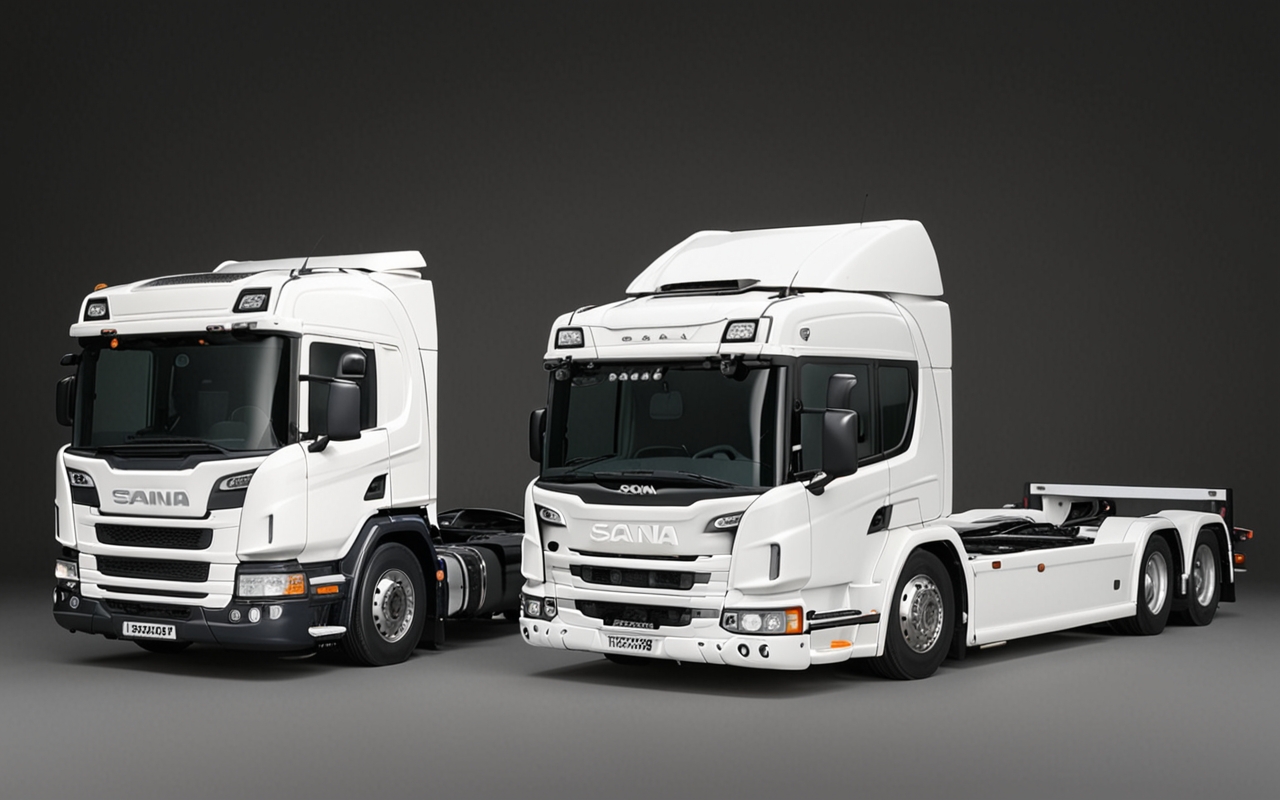 Гибридные грузовики Scania