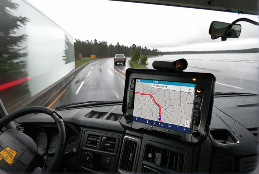 GPS навигатор для грузовика