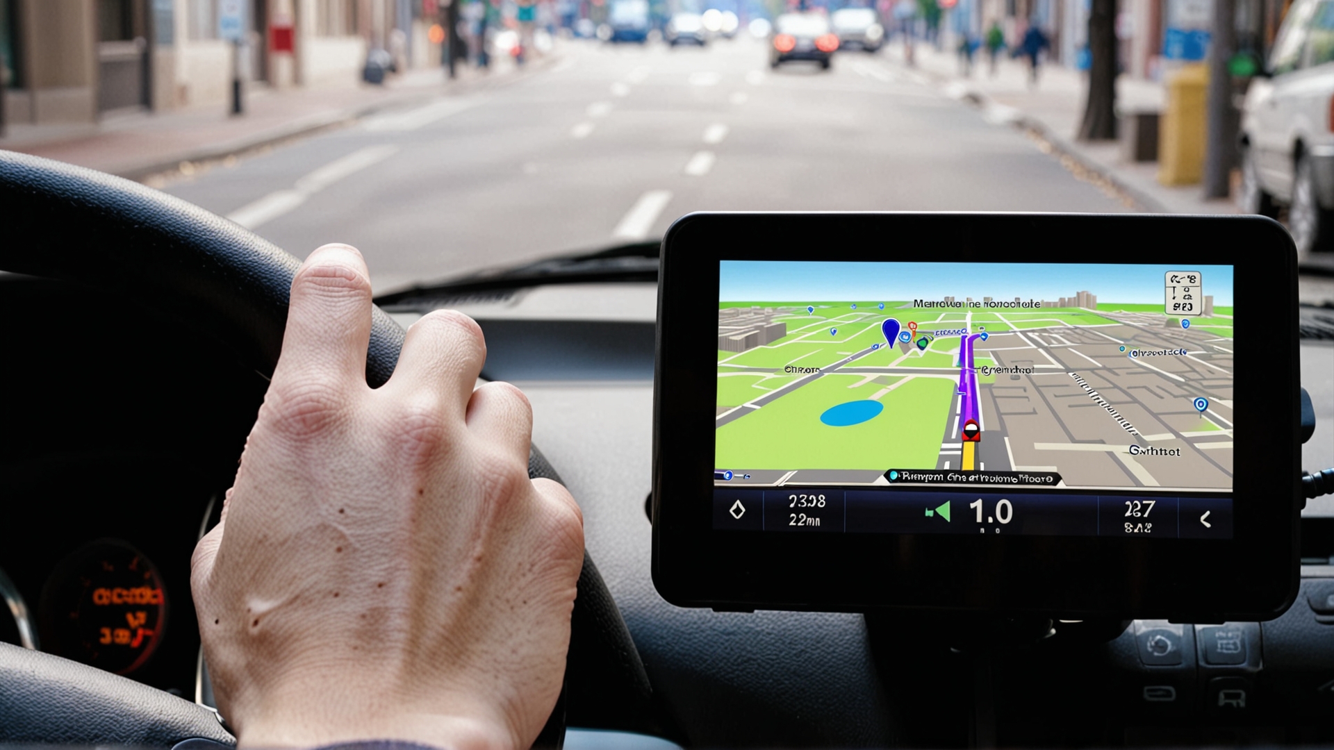 GPS навигатор для грузовика