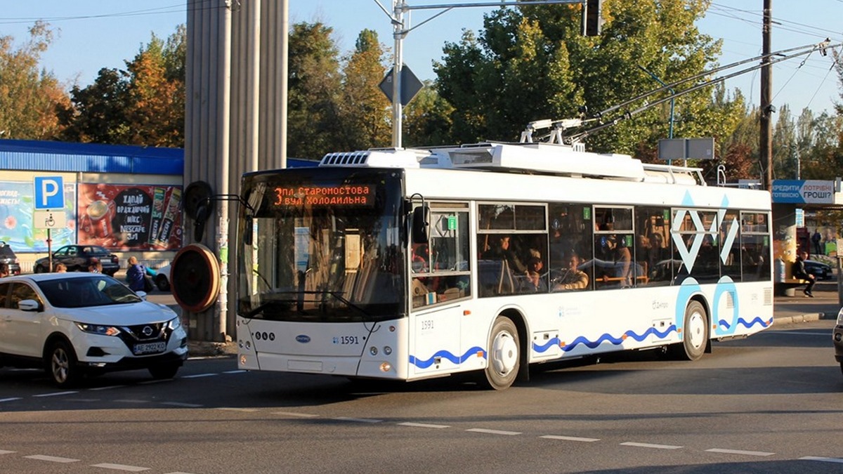 украинские троллейбусы