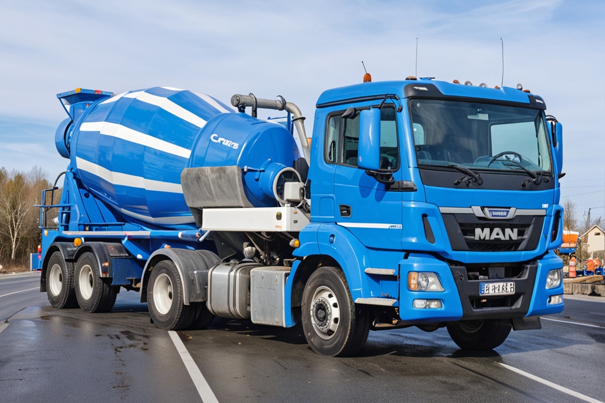 Автобетоносмесители MAN