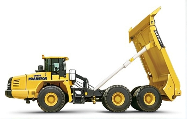Шарнирно-сочлененный самосвал Komatsu HM400-3