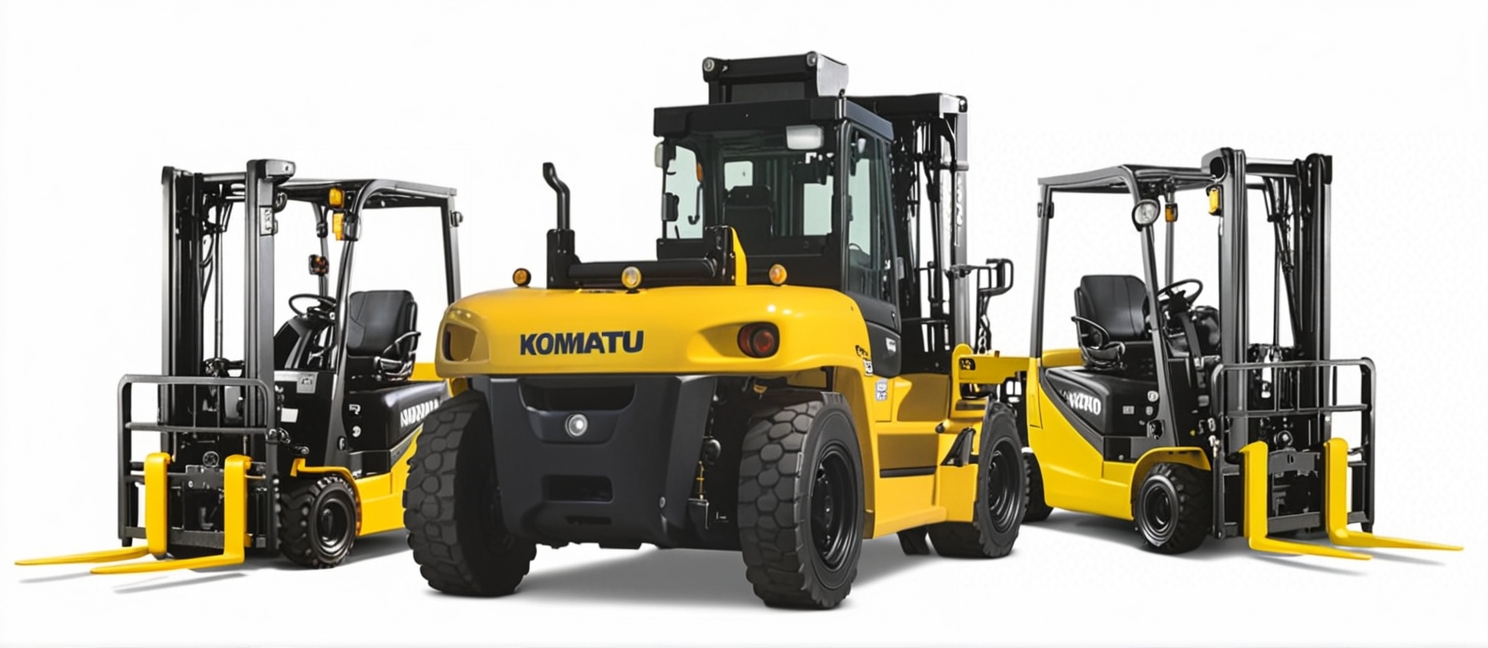 Бензиновые/газовые вилочные погрузчики Komatsu