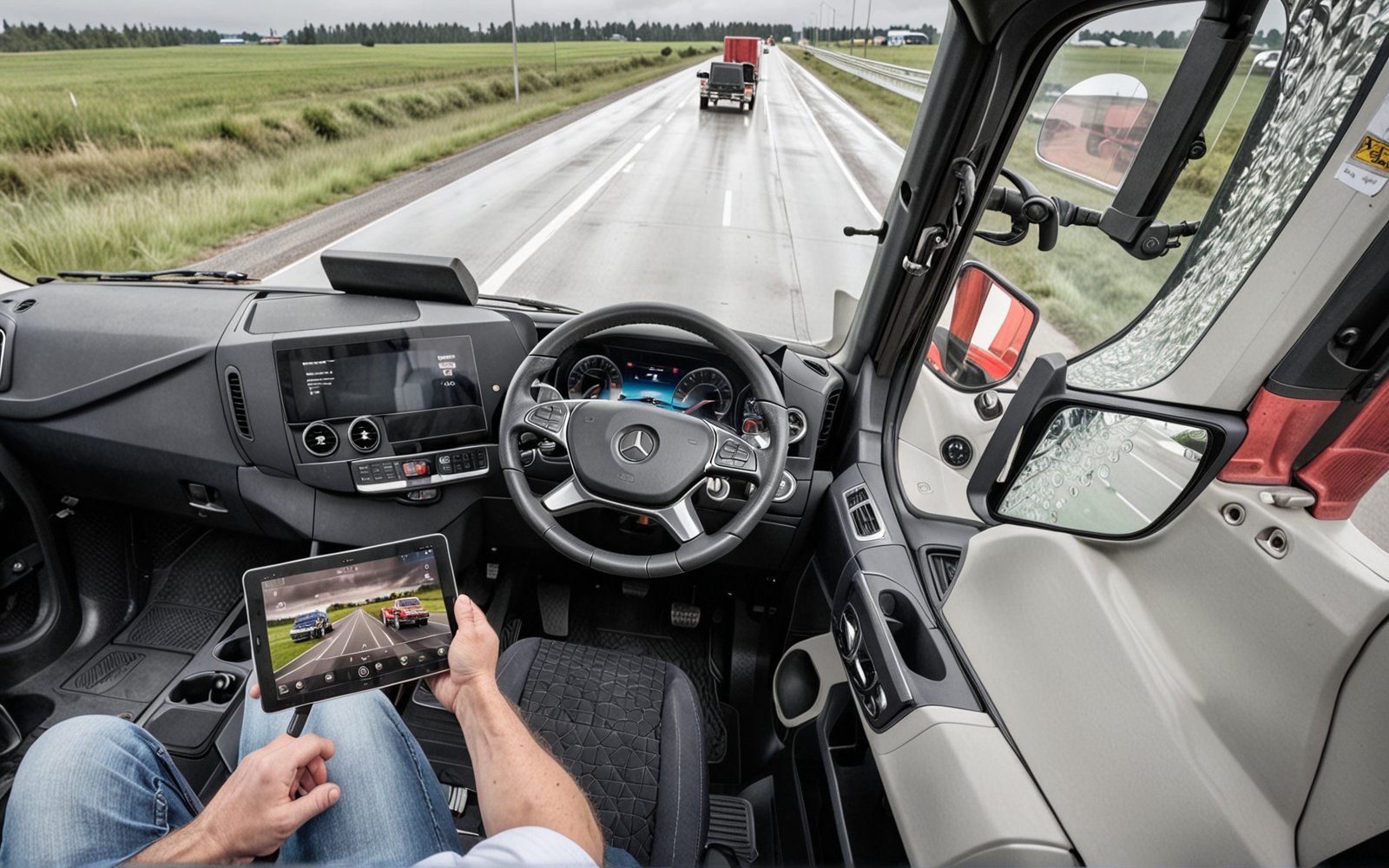 Грузовик Mercedes-Benz Future Truck 2025