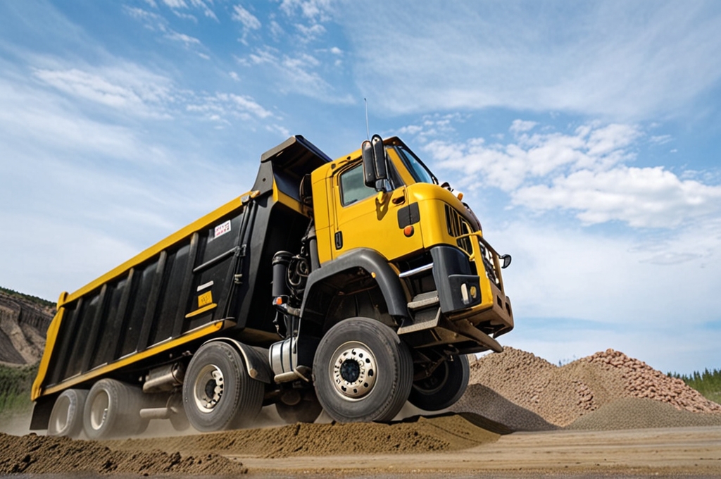 Большегрузный самосвал Ford Trucks 4142D