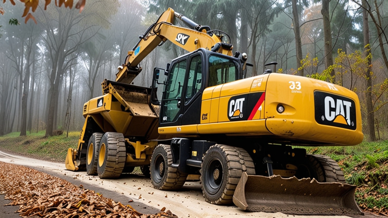 экскаватор Caterpillar M318D