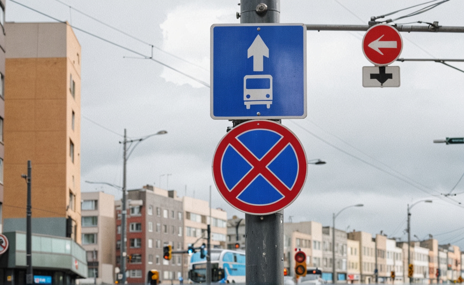 Выделенные полосы для общественного транспорта