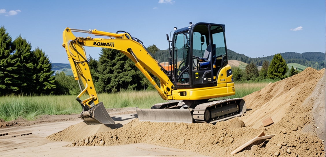 мини-экскаватор Komatsu PC35MR-3