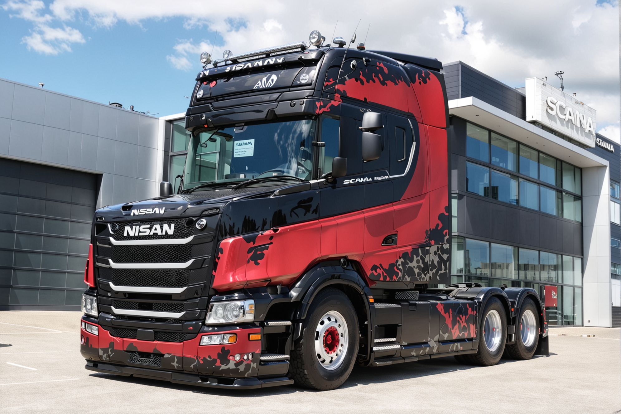 Тягач Scania R730