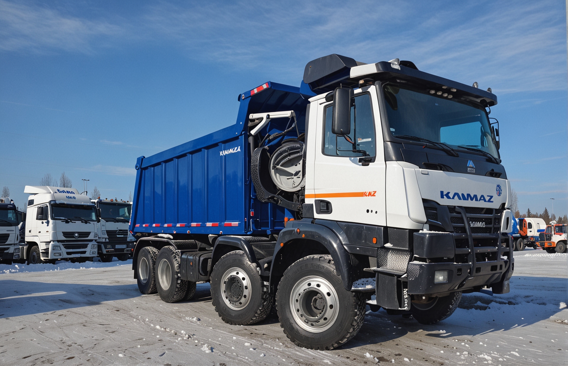 Самосвал КамАЗ-6595