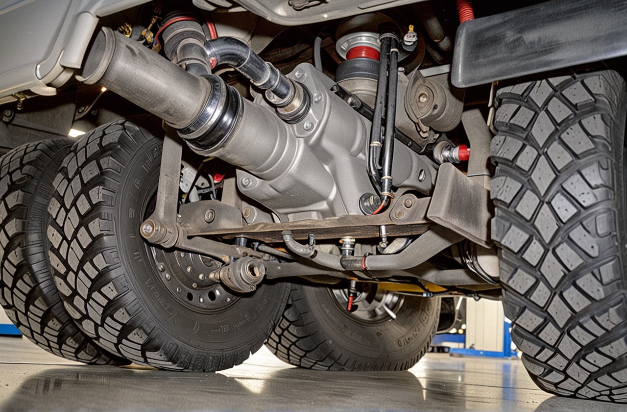 Трансмиссия, подвеска