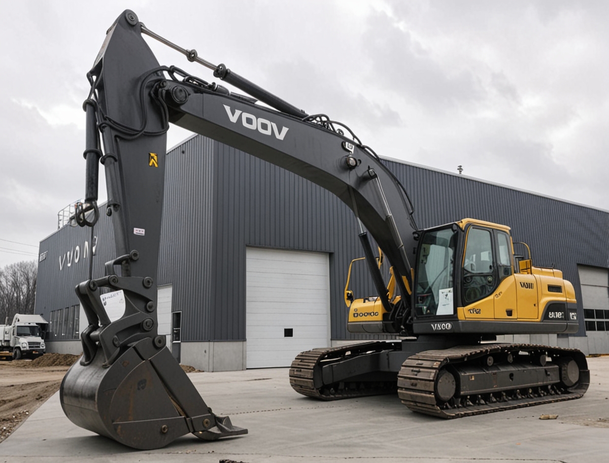 Гусеничный экскаватор Volvo EC500