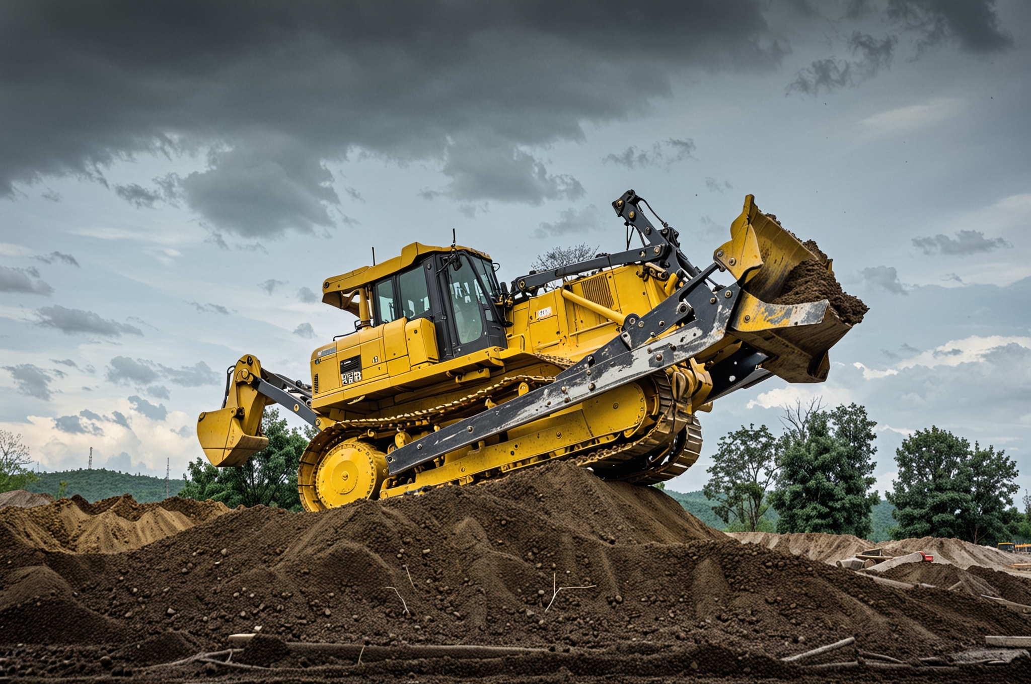 Бульдозеры John Deere