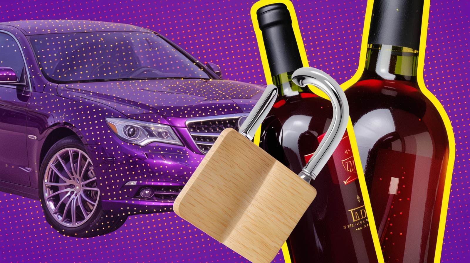 Алкозамок на грузовой автомобиль