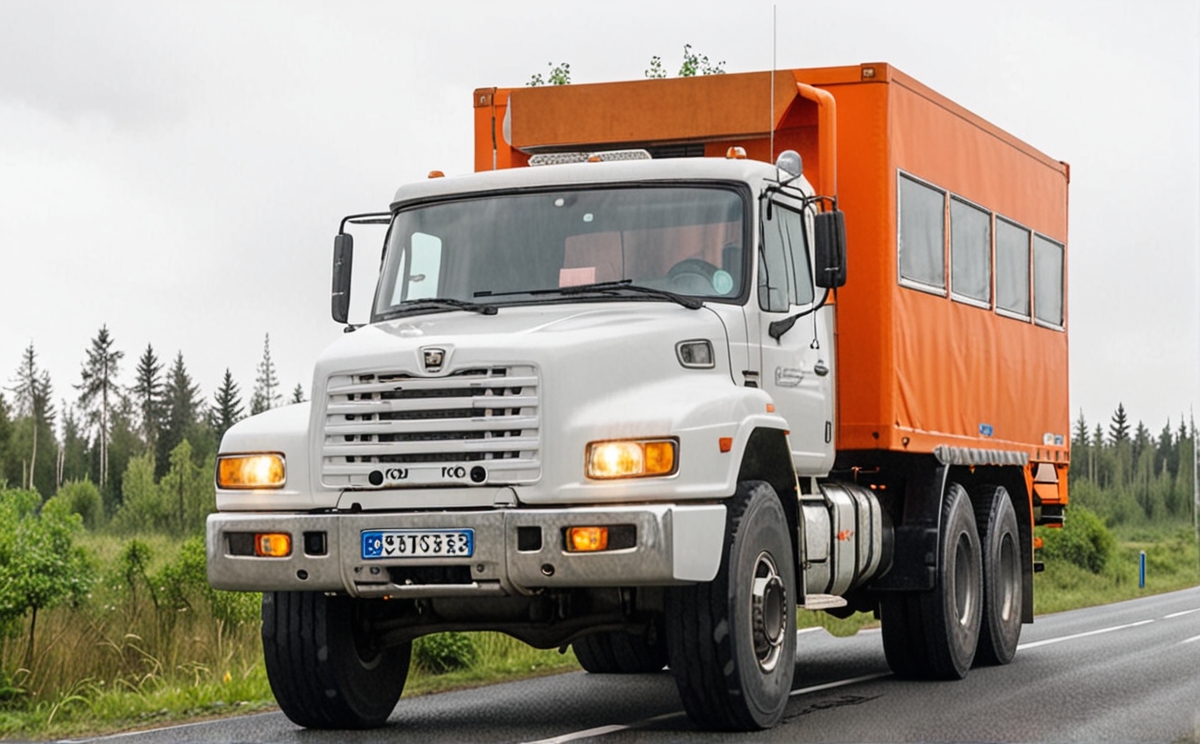 КамАЗ-4355, капотный грузовик