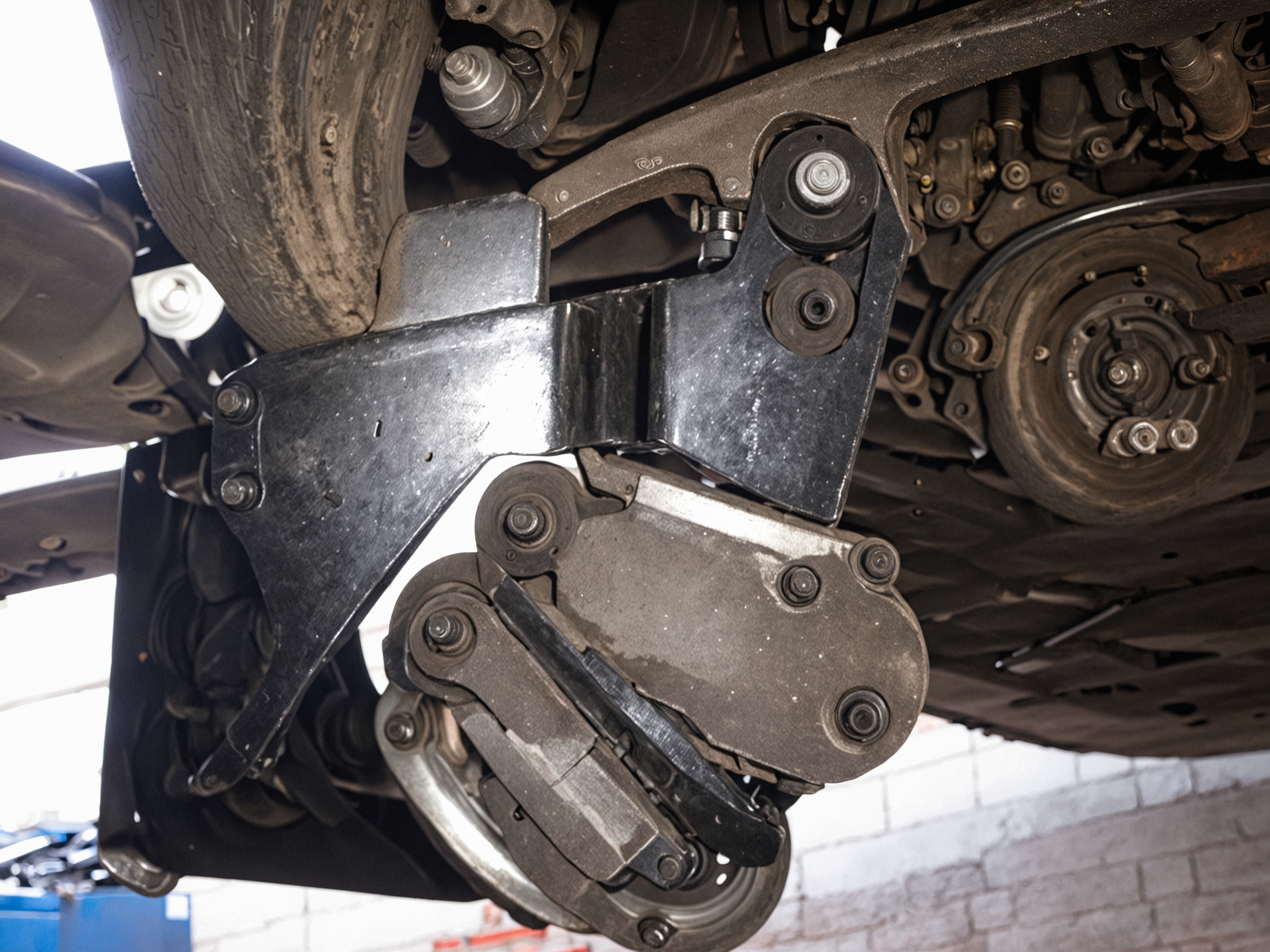 Подъемная ось у грузовика