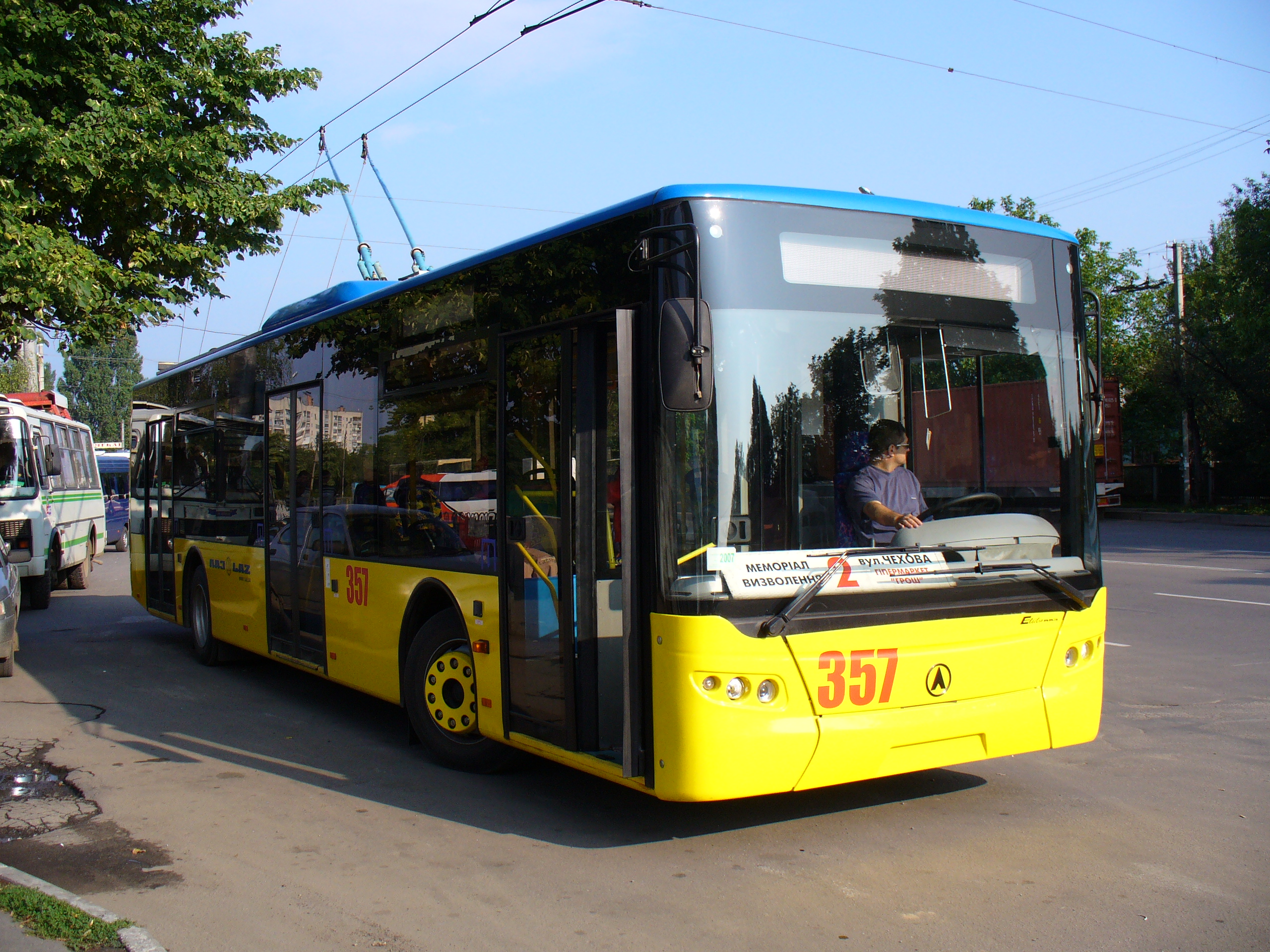 украинские троллейбусы