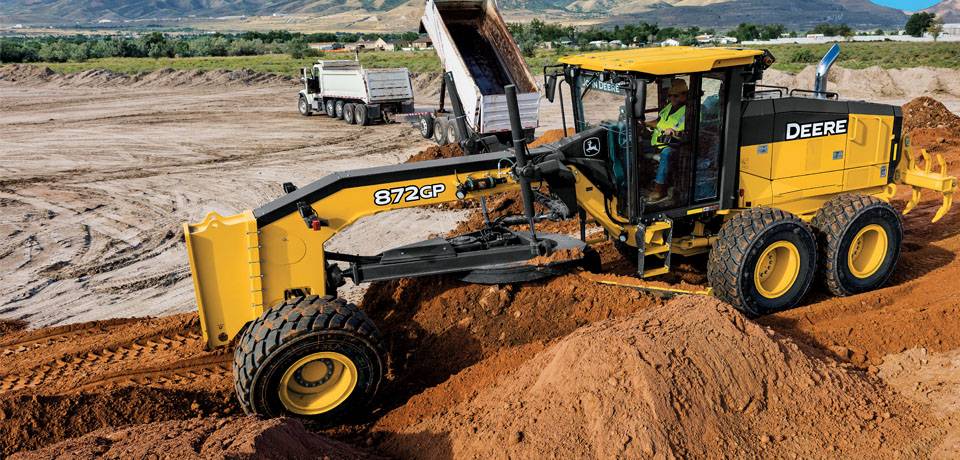 Автогрейдер John Deere 672G