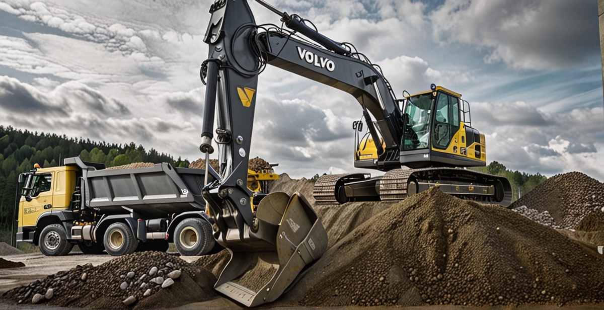 Гусеничный экскаватор Volvo EC500
