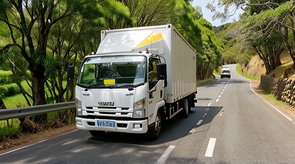 Грузовой автомобиль Isuzu NPR75