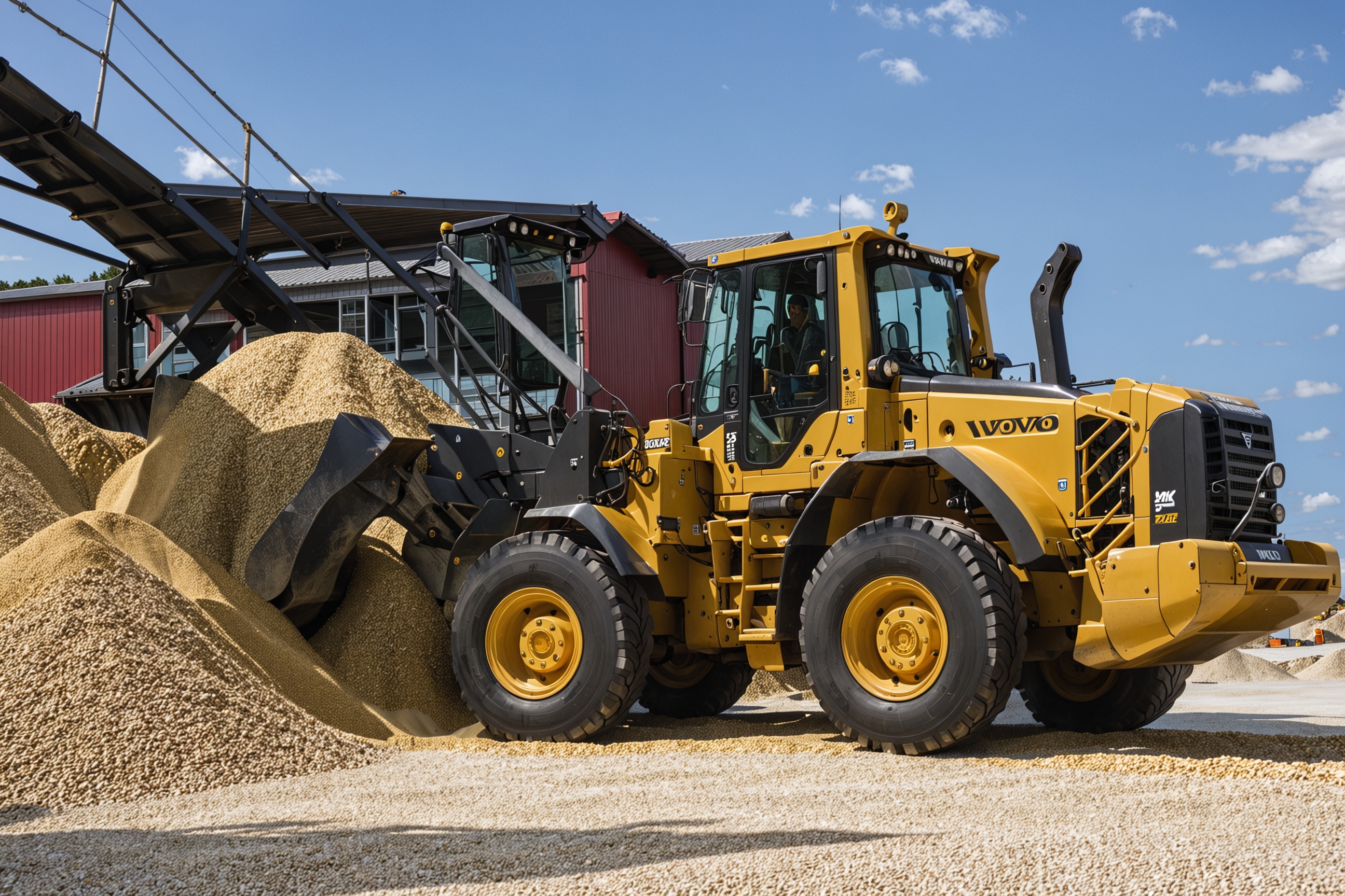 колесный погрузчик описание уникальный опыт Volvo L70F