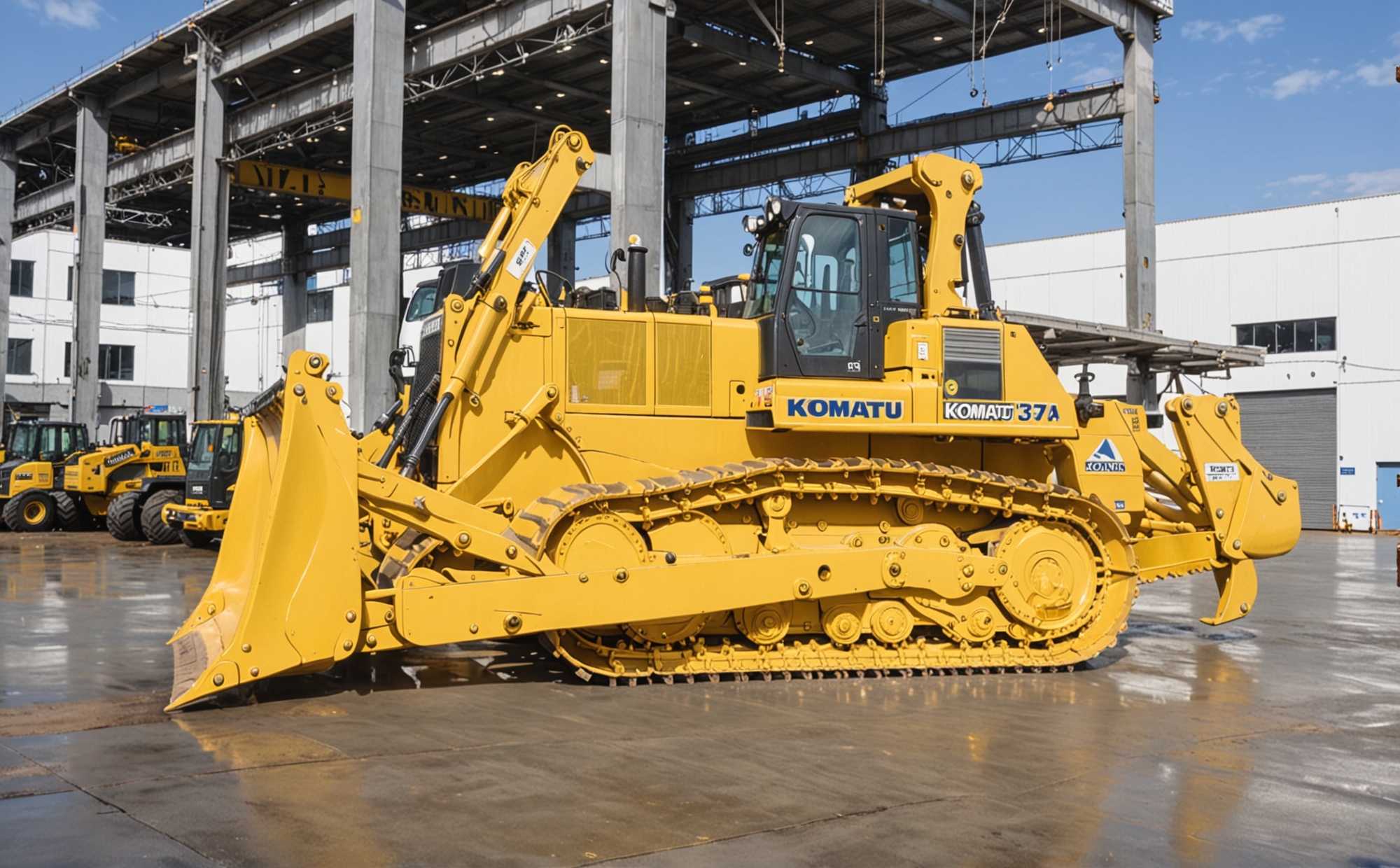 Бульдозер Komatsu D375A