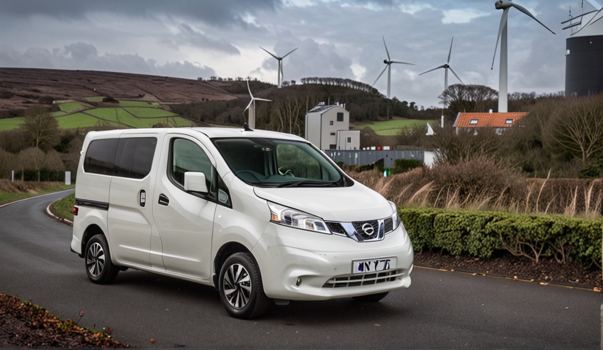 коммерческий электромобиль Nissan E-NV200