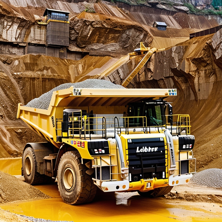 внедорожный карьерный самосвал Liebherr Т236