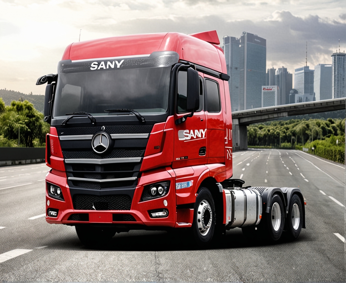 Седельный тягач Sany D495A 4x2