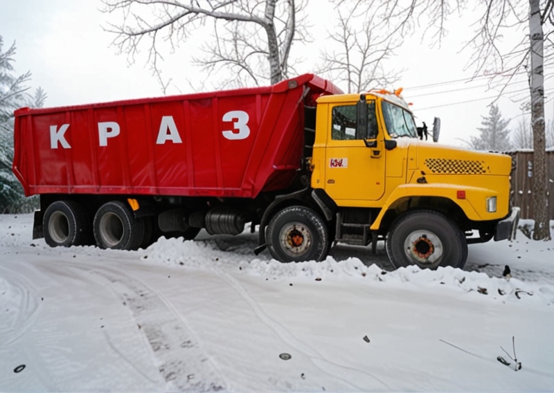 Тяжелый самосвал КрАЗ-7133